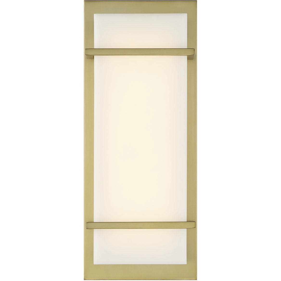 Tarnos LED 6.5 inch Soft Brass Wall Sconce Wall Light
